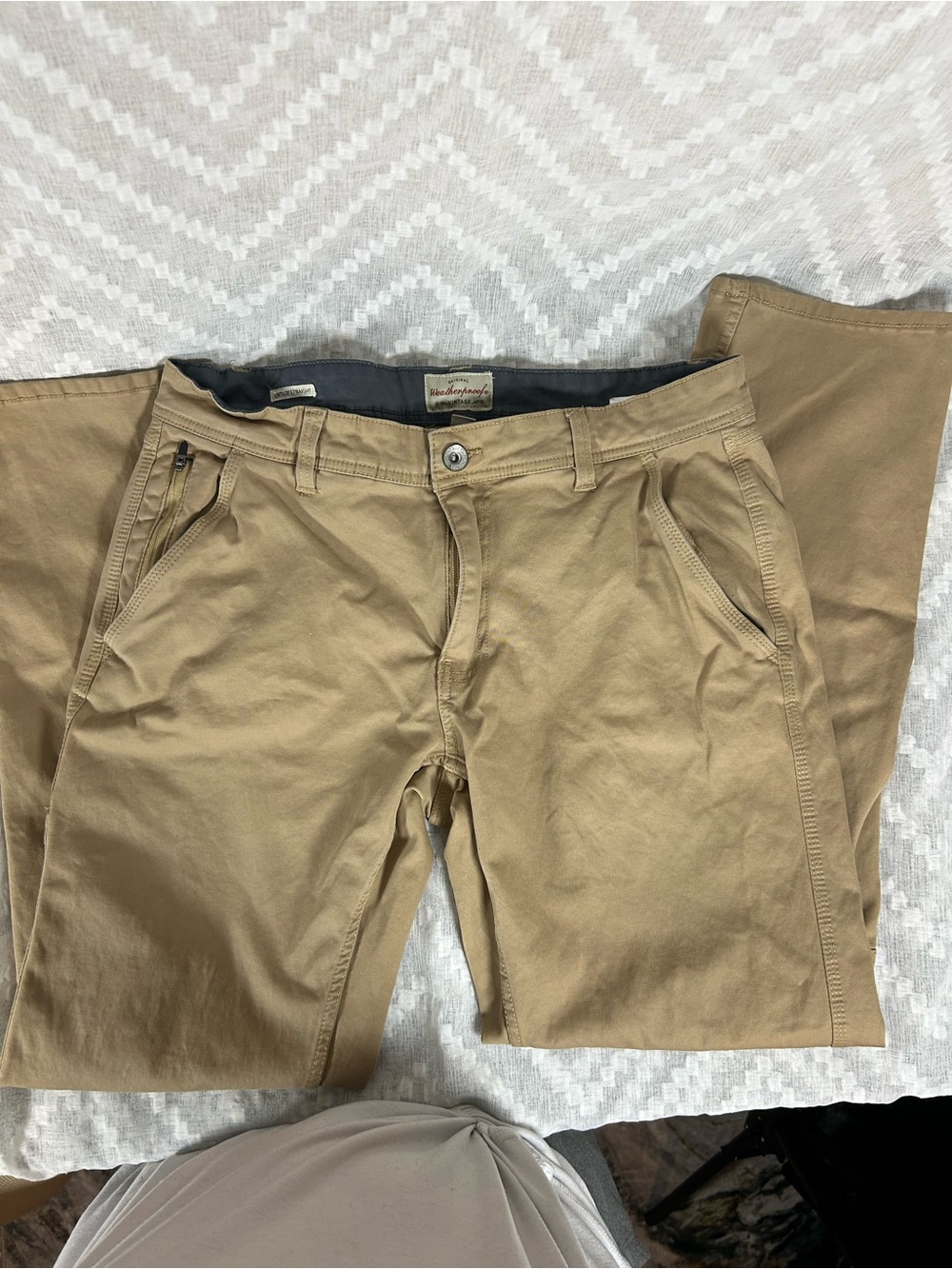 Vintage Khaki Chino Pants - Light Brown